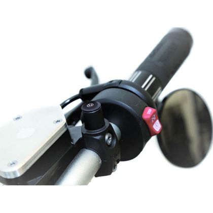 Obturateurs de rétroviseur Highsider diamètre M10 Universel - Noir