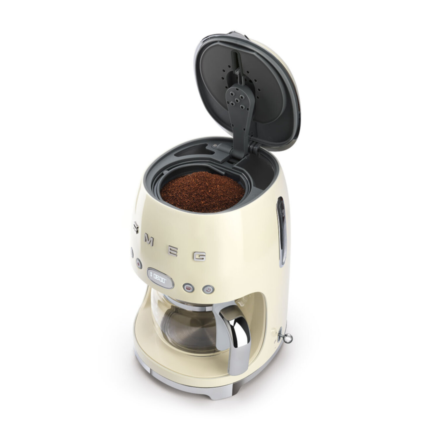 Smeg Filterkaffeemaschine DCF02CREU Crème