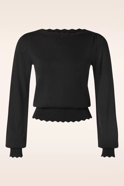 Banned Retro Scarlet jumper in zwart