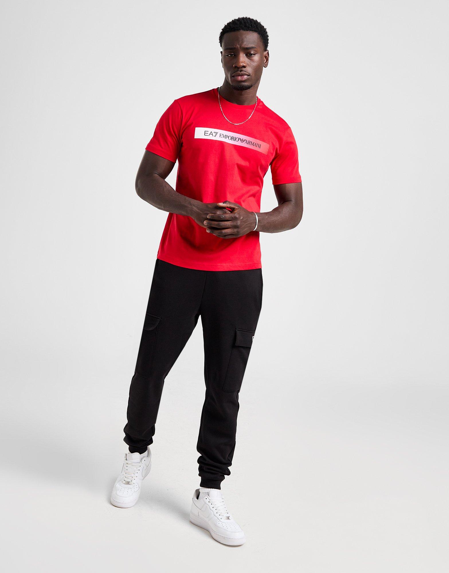 EA7 Emporio Armani T-shirt Chest Tape Homme