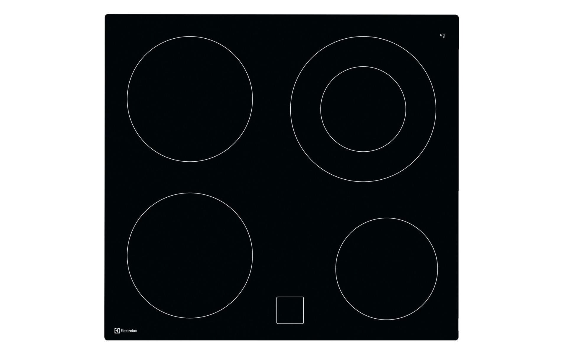Glaskeramik-Kochfeld GK56PO<br>Glaskeramik-Kochfeld mit 4 Herdplatten