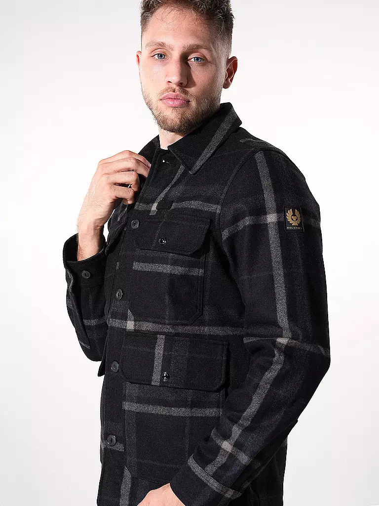 BELSTAFF Overshirt FORGE schwarz