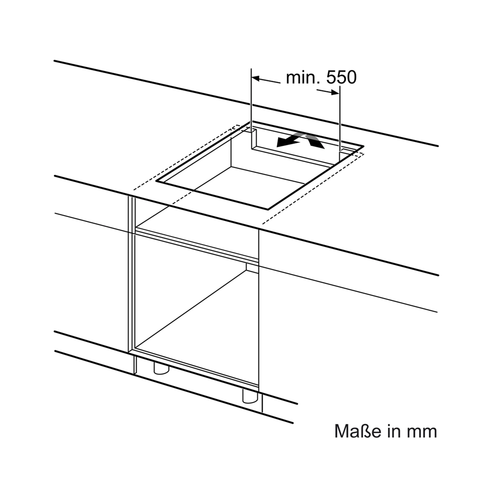 Bosch PVS601HB1E Induktionskochfeld flächenbündig 60cm