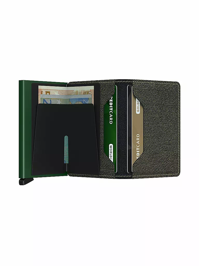 SECRID Geldbörse - Slimwallet Twist Green grün
