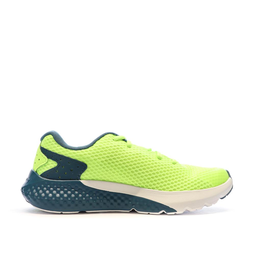 Under Armour Chaussures de Running Jaune Fluo Femme Under Armour Charged Rogue 3