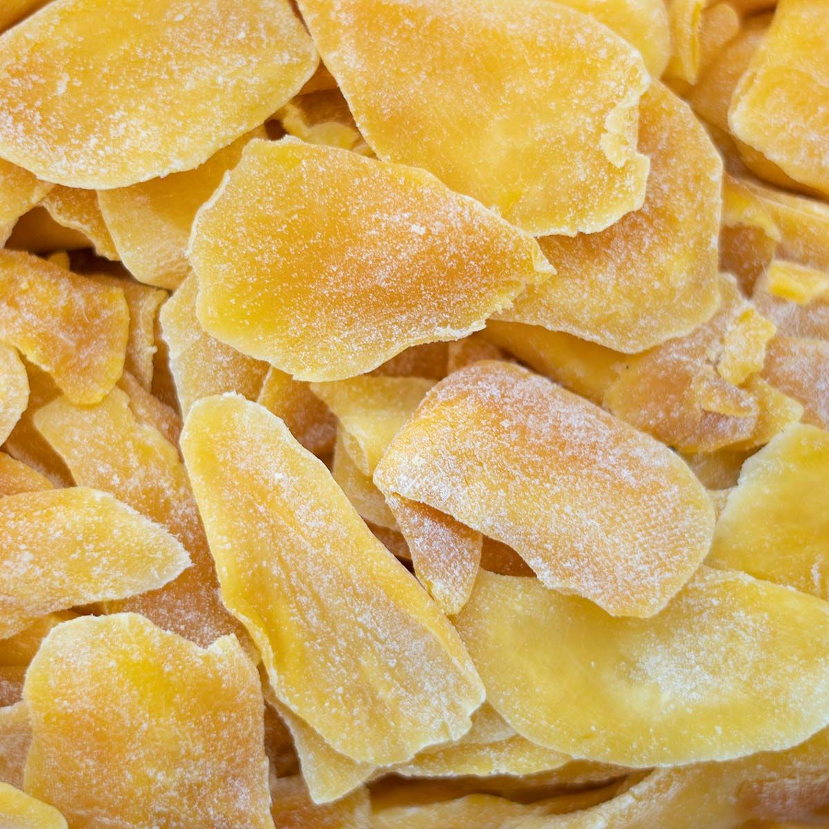 Gedroogde mango gezoet