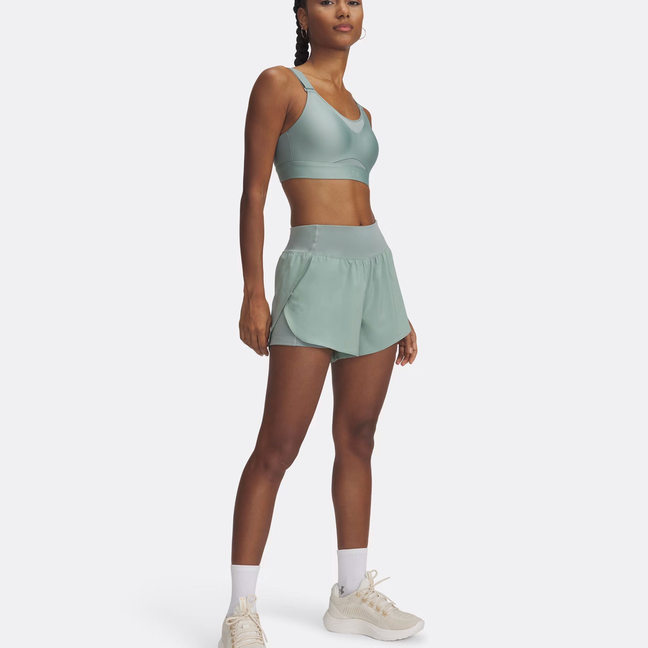 Under Armour Infinity High 2.0 Soutien-gorge Sport Femmes - Sauge