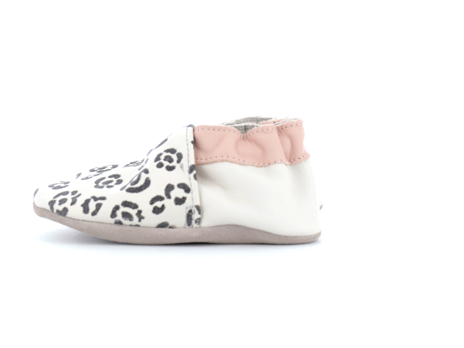 Robeez-SUNNY WILD Cuir Beige Noir