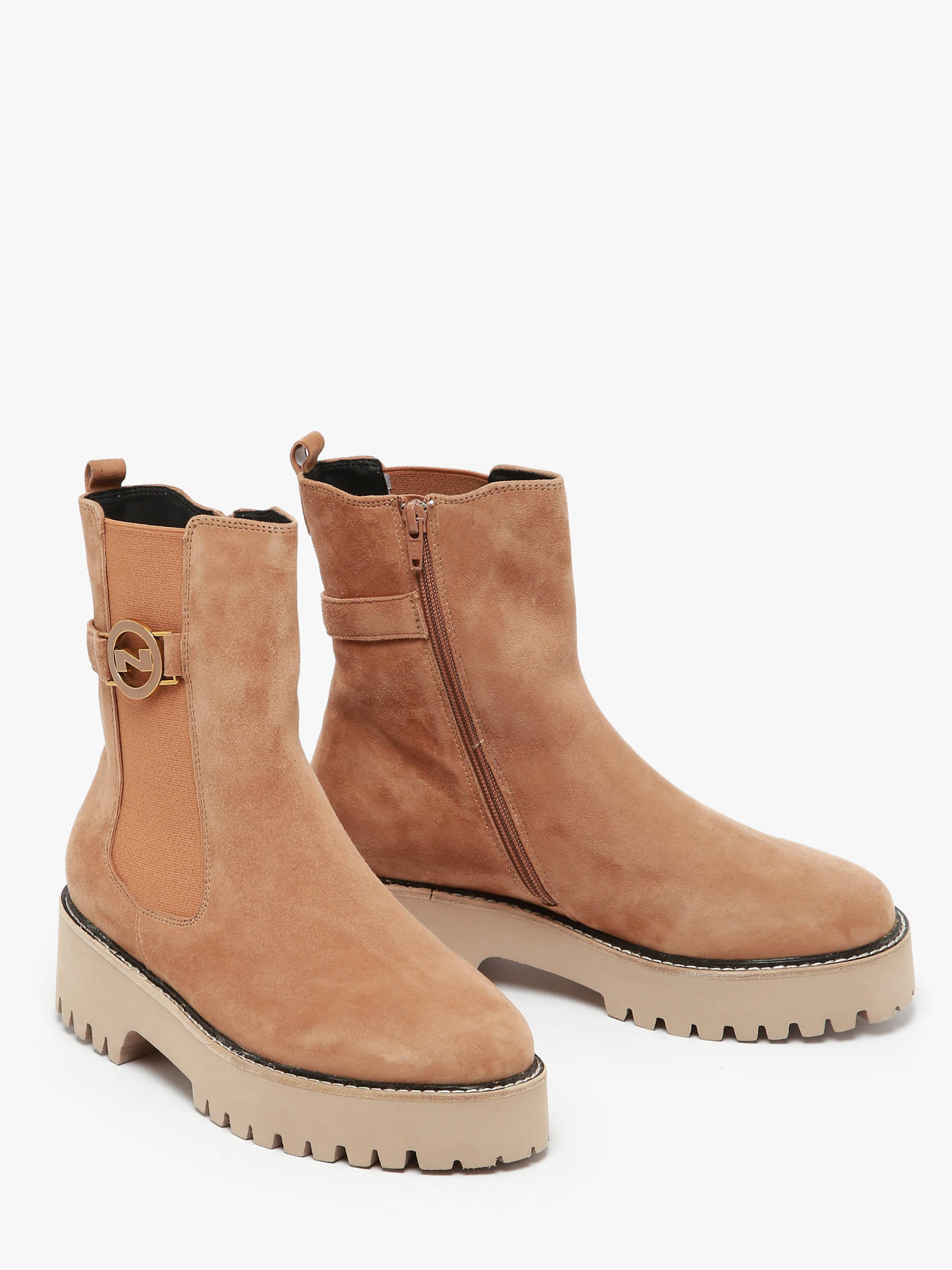 Bottines en cuir NATHAN BAUME