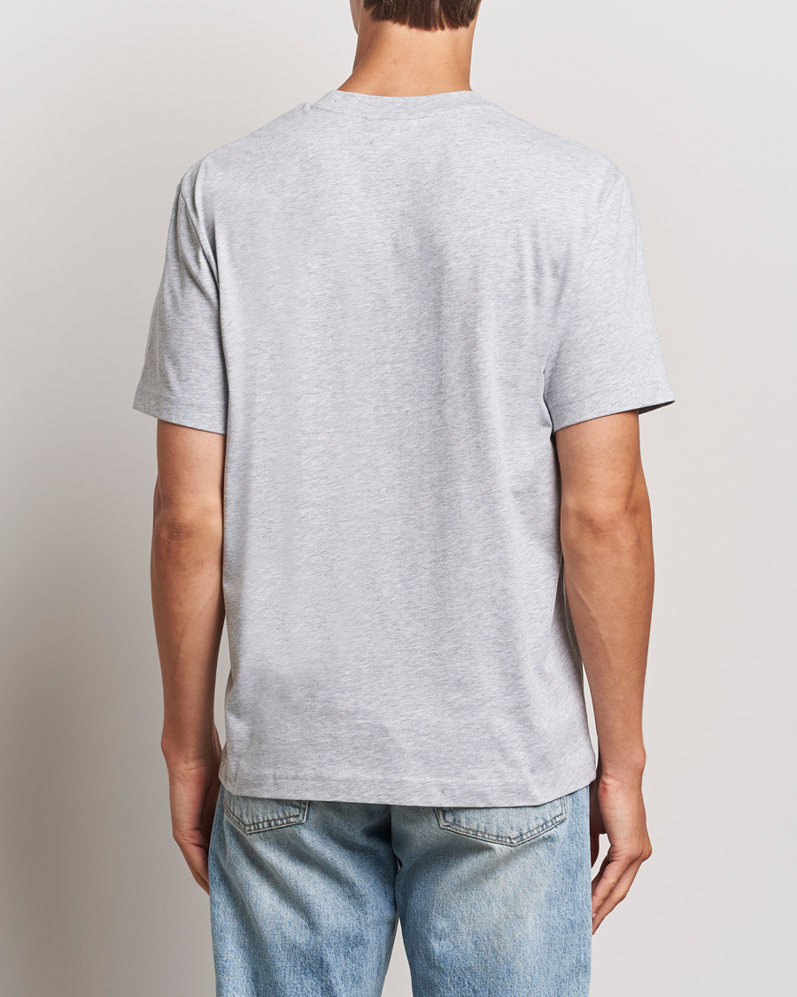 Lacoste Crew Neck T-Shirt Silver Chine