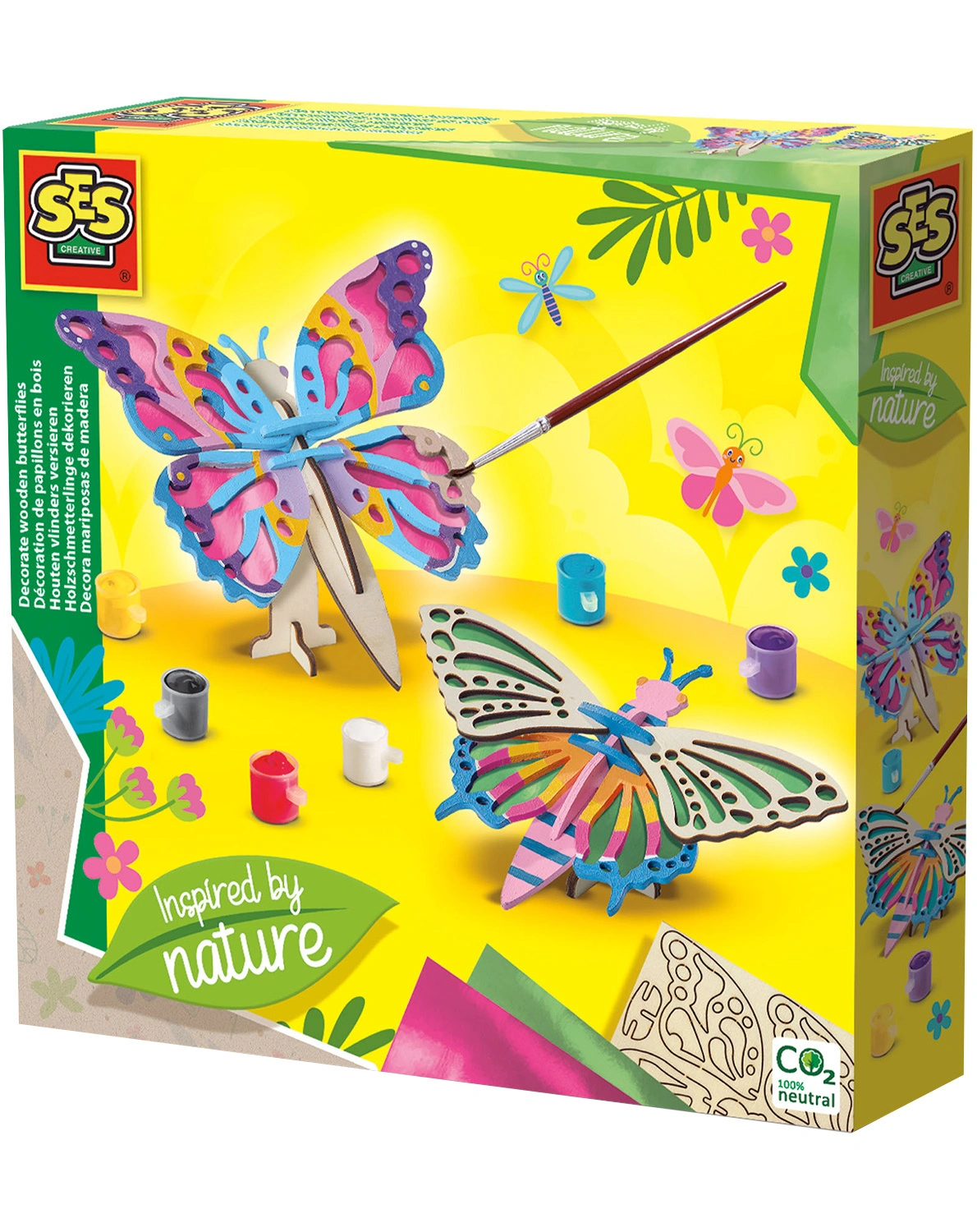 Kreativ-Set INSPIRED BY NATURE - SCHMETTERLINGE