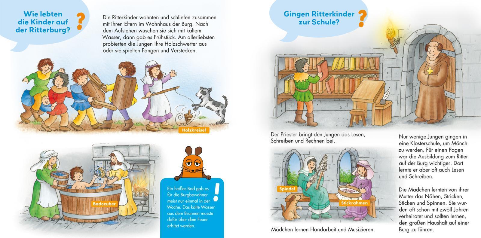 Ritterburg / Frag doch mal ... die Maus! Erstes Sachwissen Bd.12