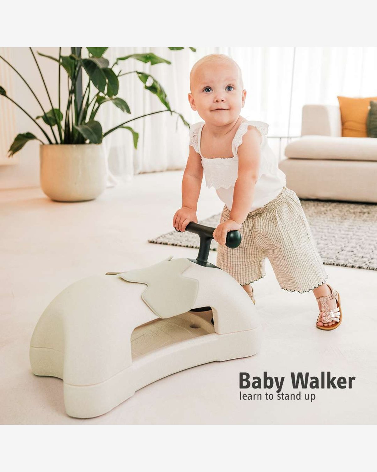 Gåvogn, Gåbil & Rullebrett 3i1 – My First Scoot & Ride, Sand