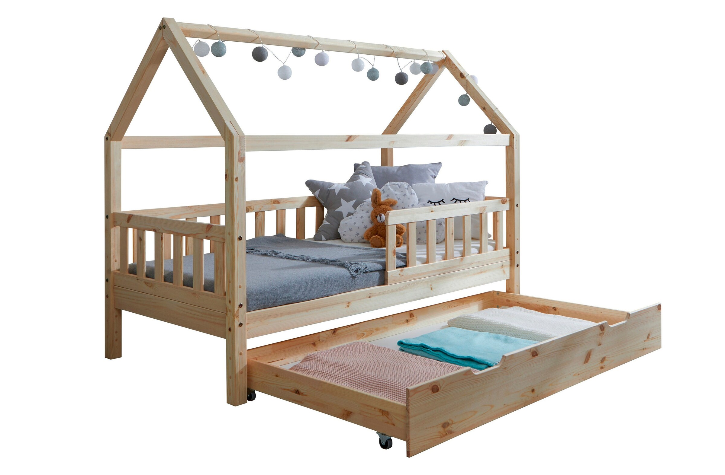 Ticaa Kinderbett Hausbett 