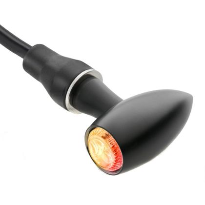 Clignotant Rizoma Club S LED (Clignotant, feu de position arrière et feu de stop) (L'unité) Universel - Noir