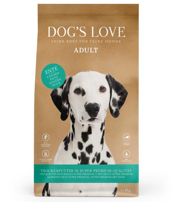 DOG'S LOVE Trockenfutter für Hunde Adult