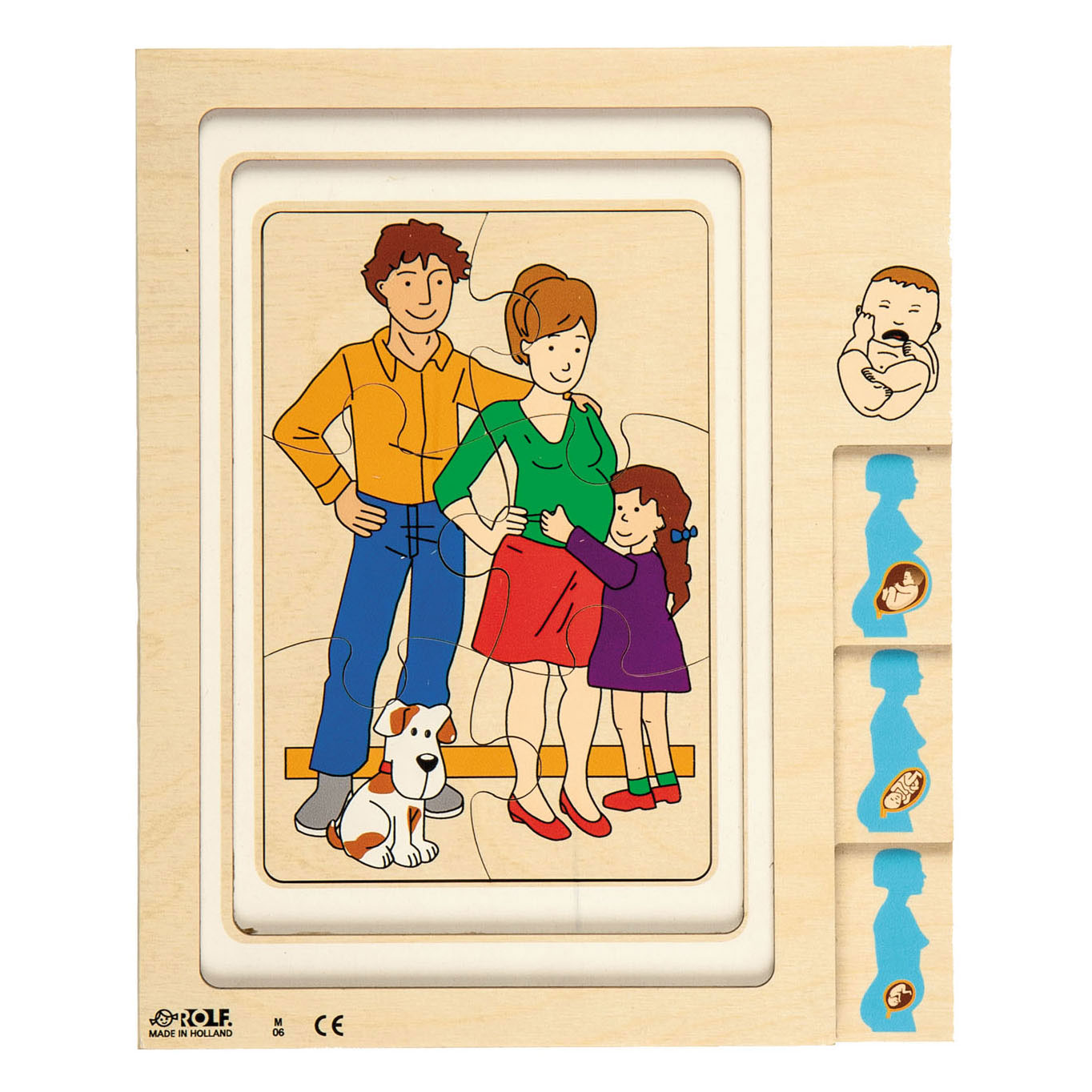 Rolf - Groei en 4 Lagenpuzzel, 42st.