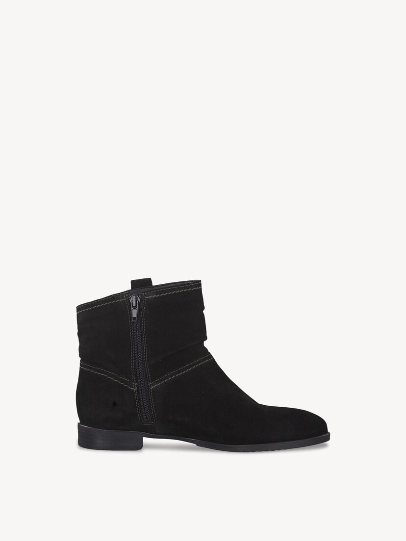 Leren Cowboylaarsjes - zwart