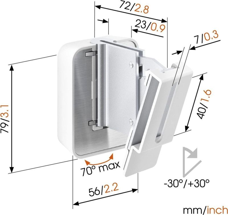 Vogel's - SOUND 3200 - Speaker Beugel - Universeel - Wit