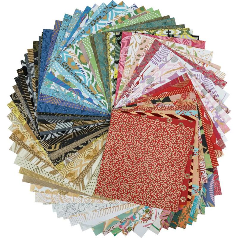 PAPIERS DU MONDE, Maxi bloc de 80 feuilles au format 16x16cm - Multicolore