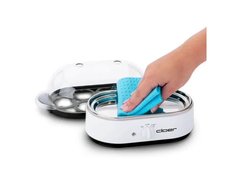 Cloer 6081 - Æggekoger - 350 W - hvid