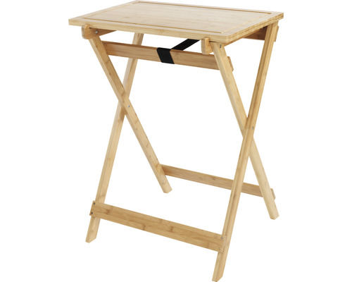 Wenko opvouwbare tafel met bamboe snijplank