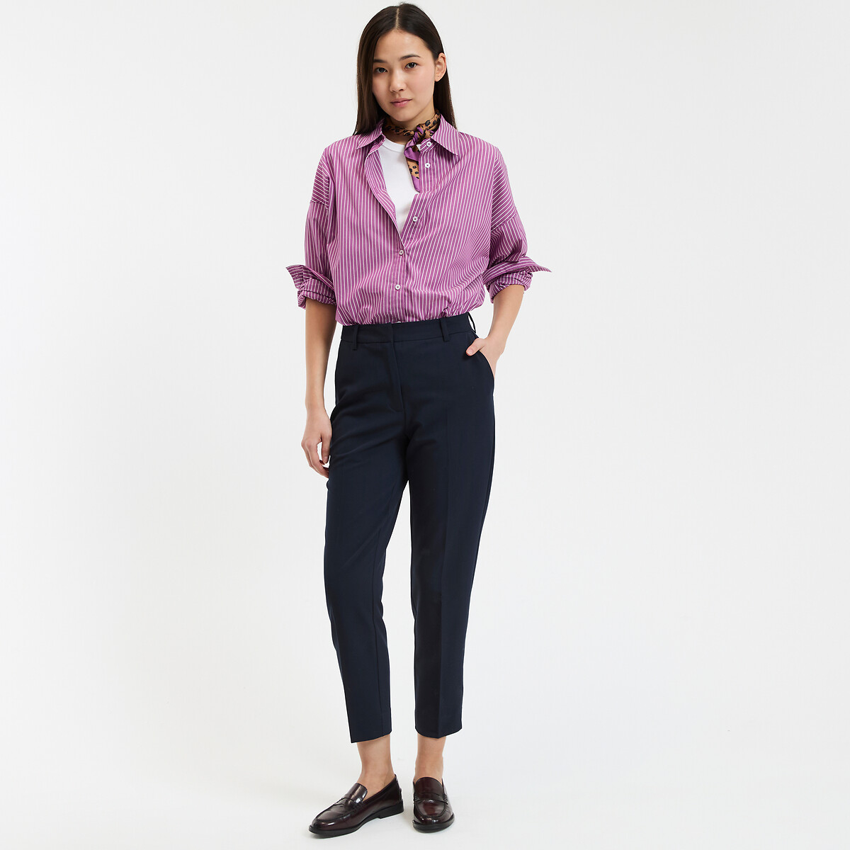 COLEÇÃO LA REDOUTE<br>Calças justas, comprimento 7/8