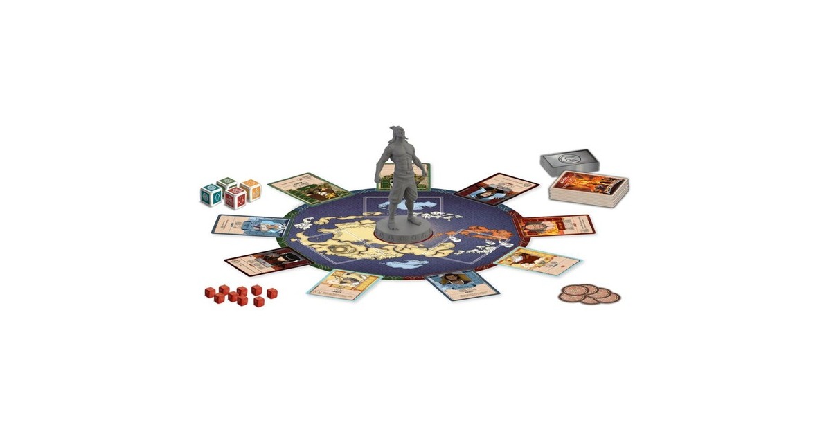 European Player NetworkRising - Avatar the last airbender: Fire Nation Bordspel  (Engels, 1 - 5 spelers, 60 minuten, Vanaf 10 jaar)
