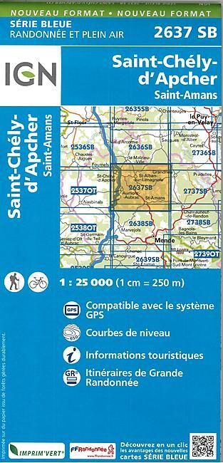 IGN - 2637 SB ST CHELY D APCHER 1 25 000