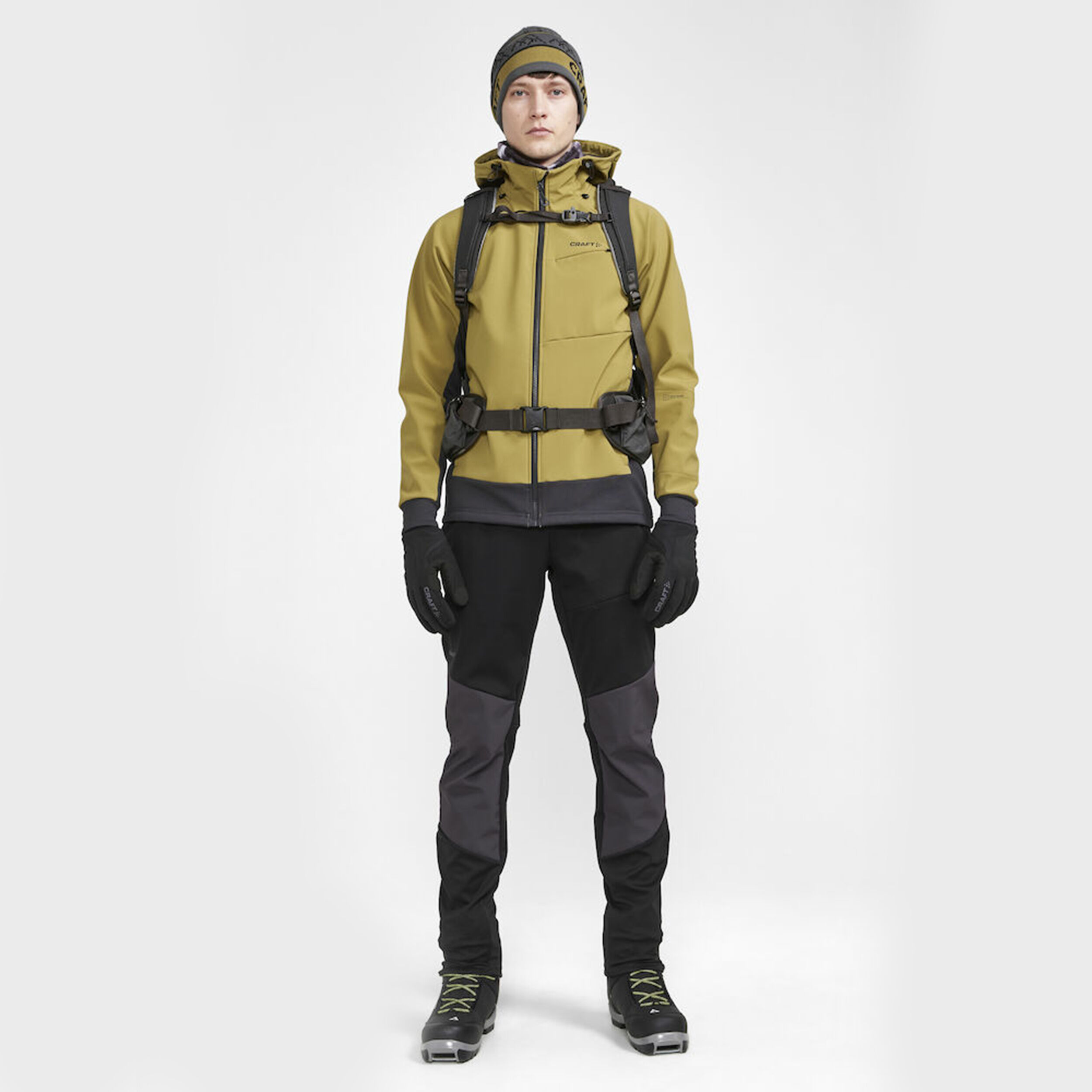 Craft ADV Backcountry Hybrid Collant De Running Hommes - Noir