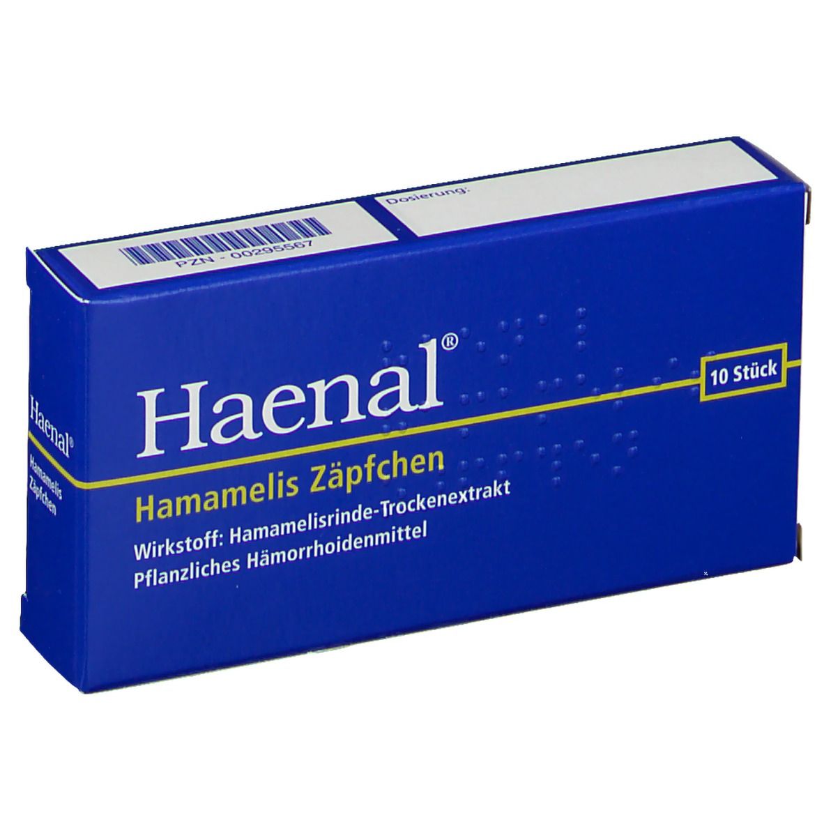 Haenal® Hamamelis Zäpfchen