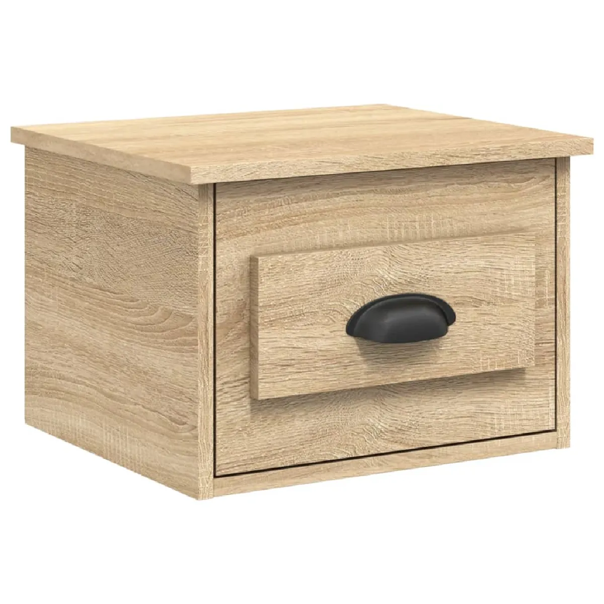 vidaXL Tables de chevet murales 2 pcs - Chêne sonoma