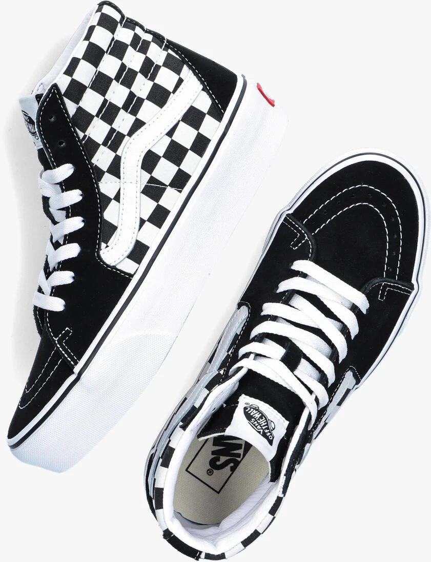 VANS zwarte vans hoge sneaker ua sk8-hi platform 2.0