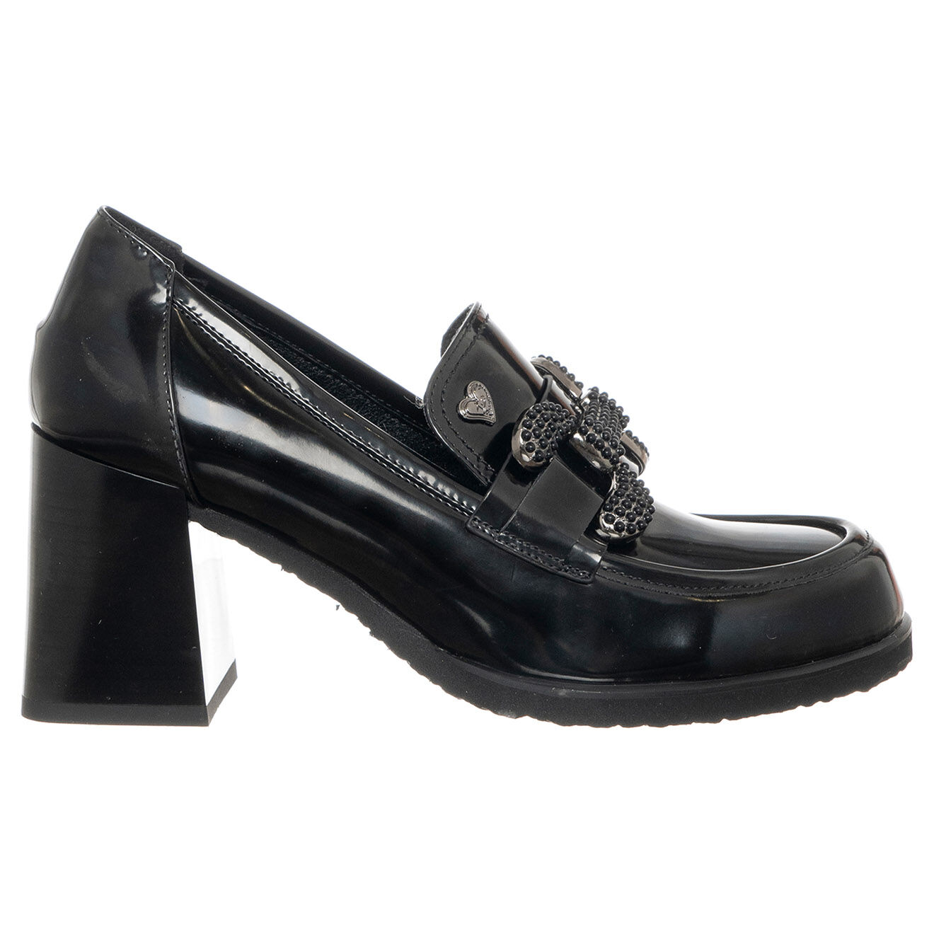 Tua By Braccialini Mocassins Sixtine noirs - Talon 7.5 cm