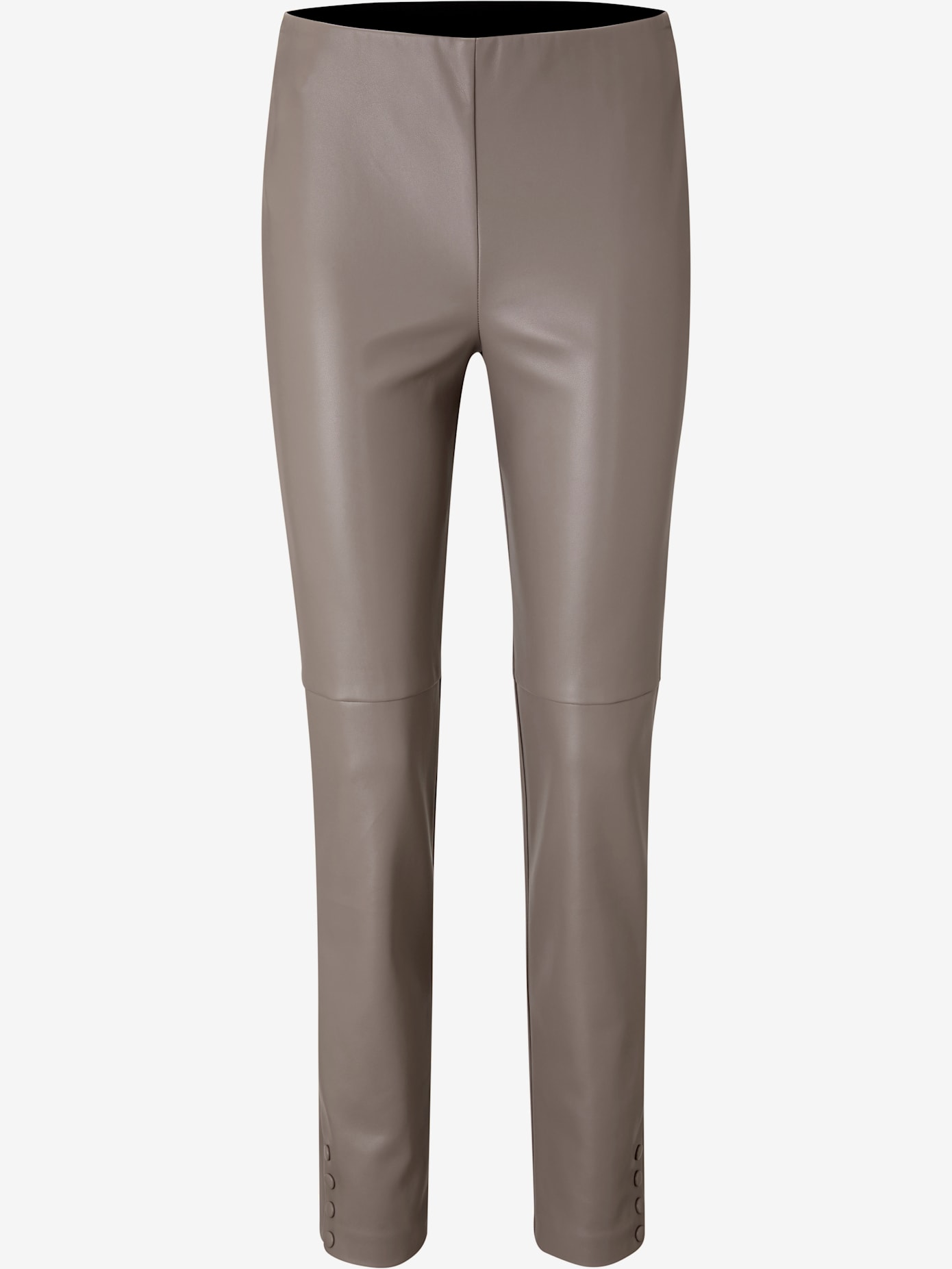 Pantalon en imitation cuir coupe skinny tendance