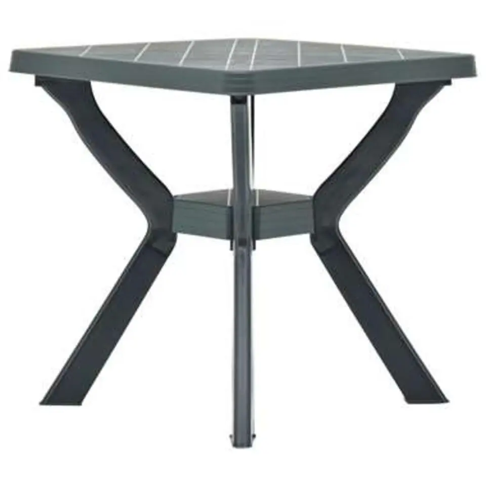 vidaXL - Tuintafel - Groen - Kunststof