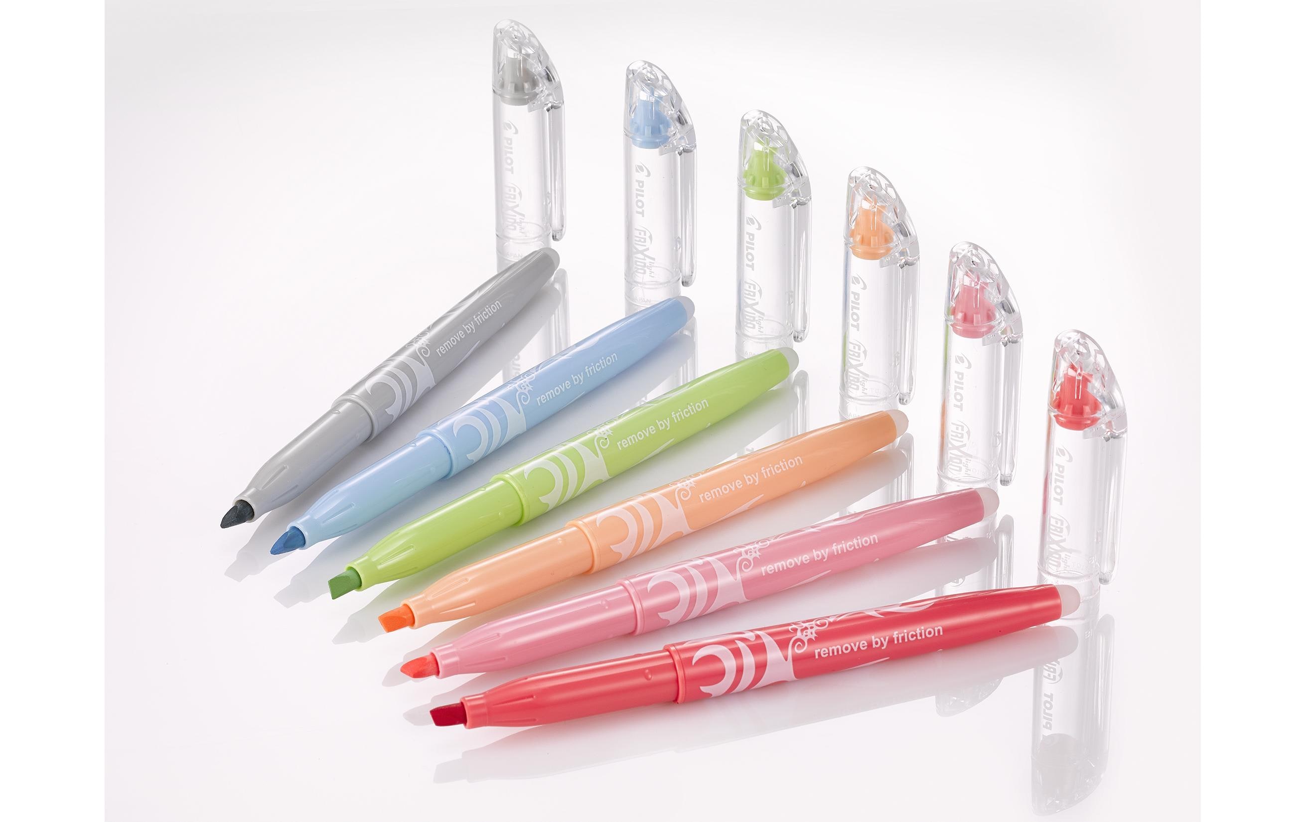 Textmarker FriXion Light natural GrauRadierbarer Leuchtstift