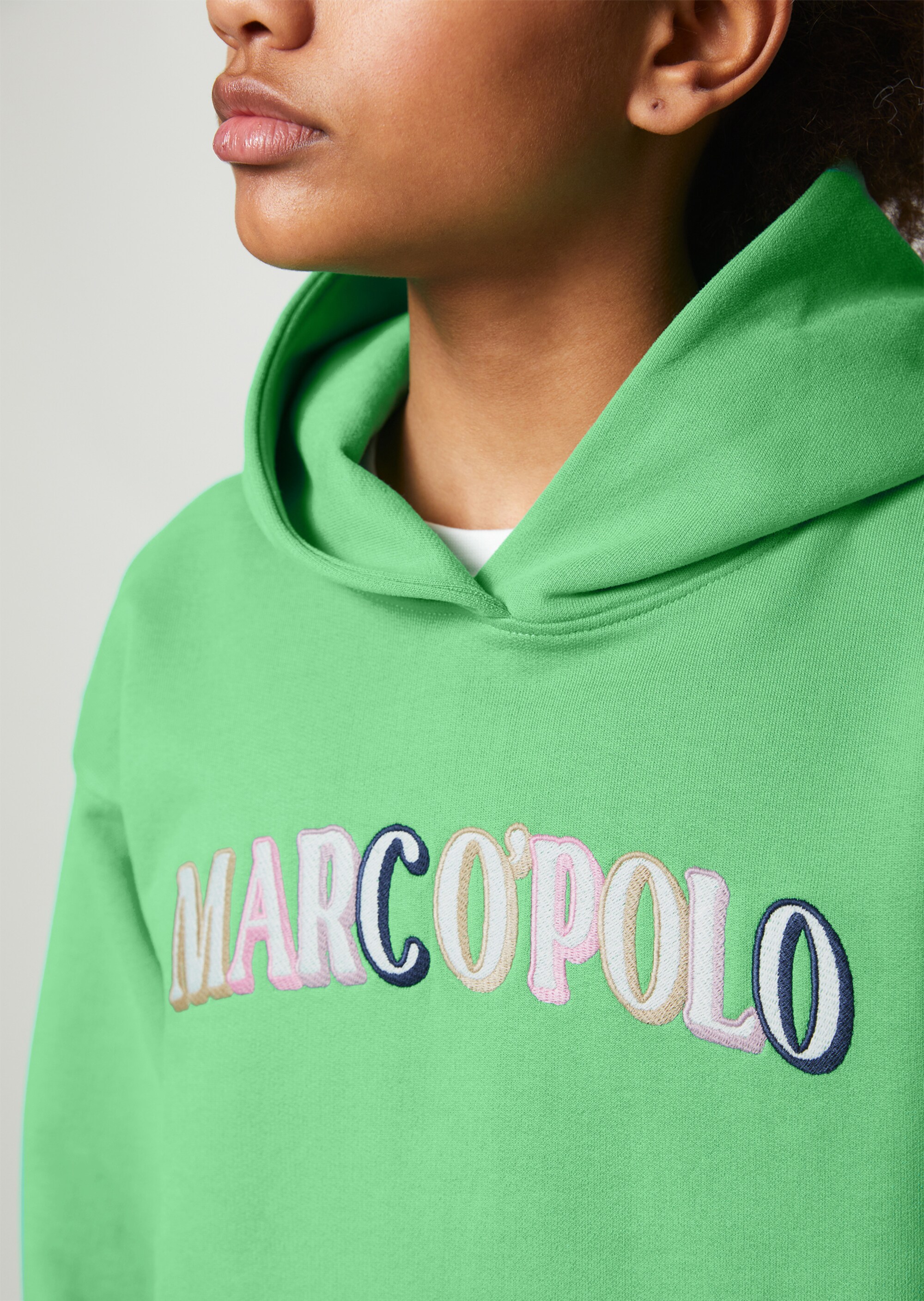 TEENS-GIRLS Hoodie mit Logo-Stickerei