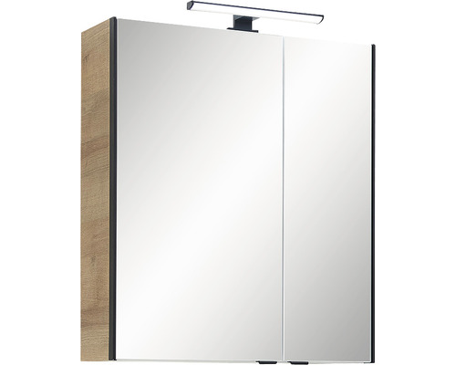 Pelipal Quickset 395 spiegelkast, 60 x 20 x 70 cm, Riviera eiken