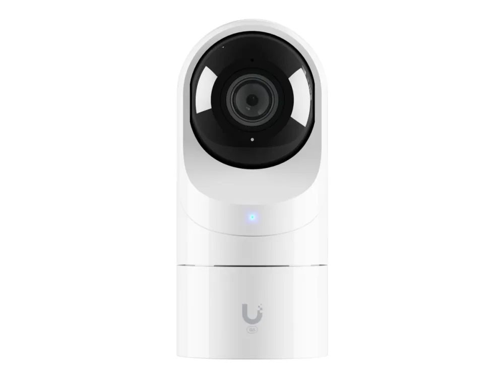 Ubiquiti UniFi G5 Flex - Netværksovervågningskamera - indendørs, udendørs - vejrbestandig - farve (Dag/nat) - 5 MP - 2688 x 1512 - 2K - audio - LAN 10/100 - H.264 - PoE
