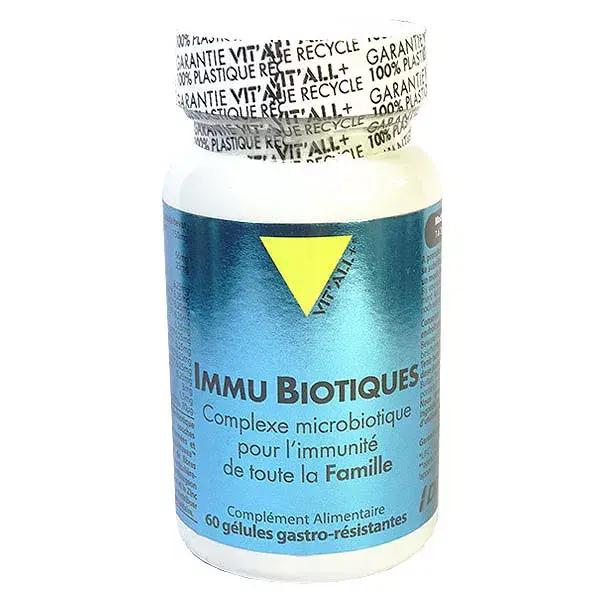 Vit'all+ Immune Biotics 60 cápsulas gastrorresistentes
