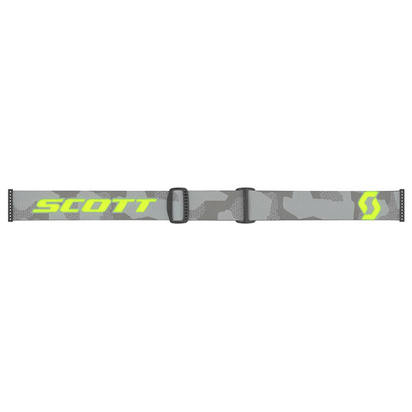 Scott - Masque Fury Light Sensitive Camouflage Gris / Jaune fluo