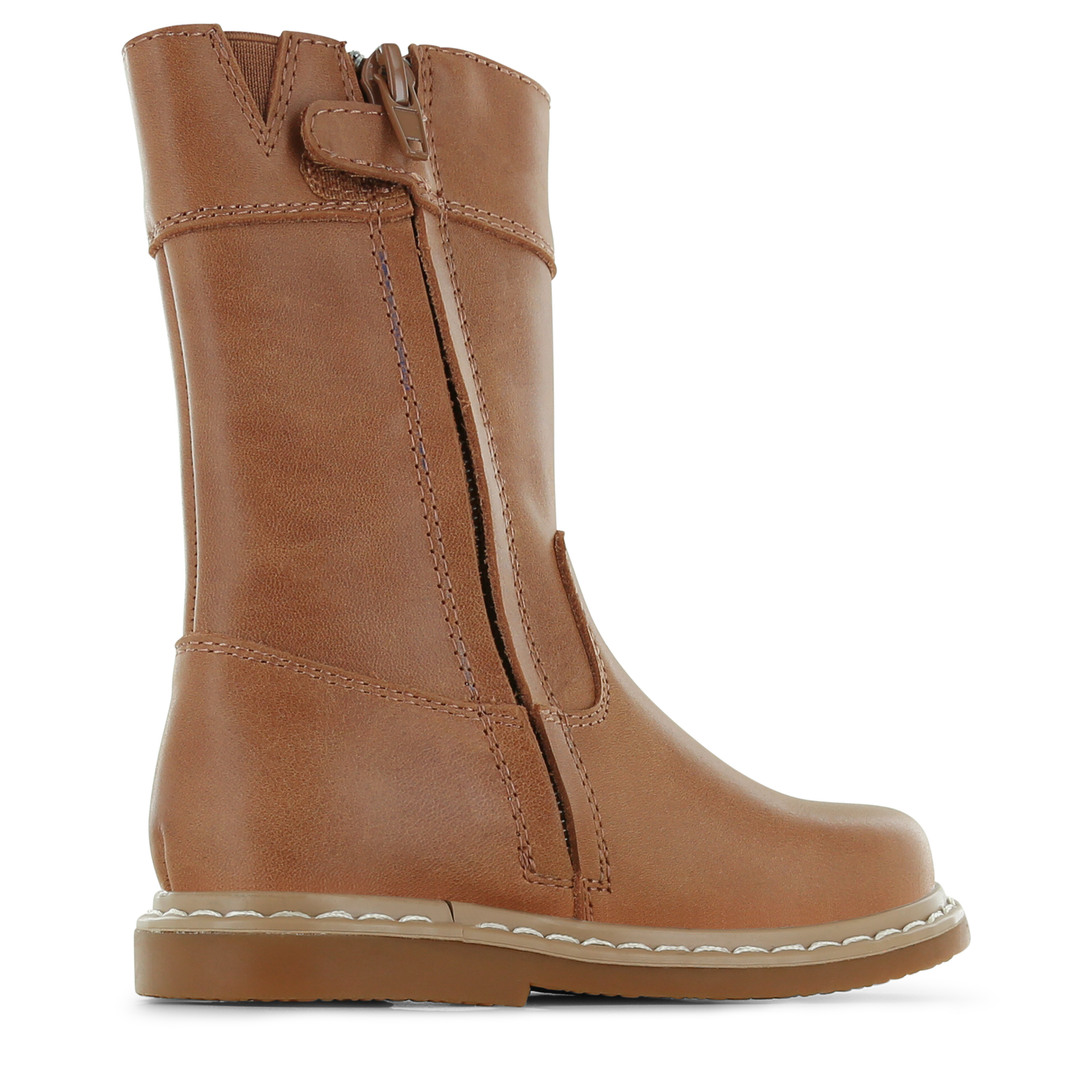 Shoesme slim-fit laarsje cognac Leer | Sale