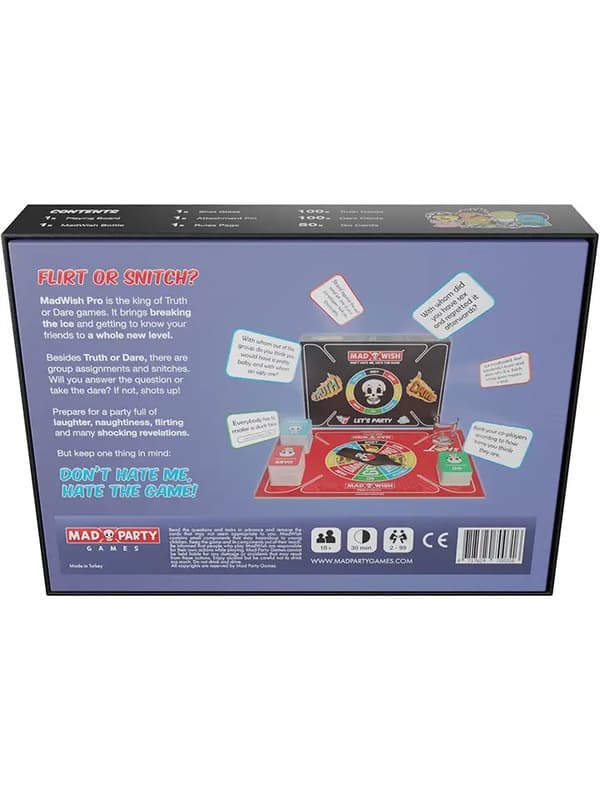 MadWish Pro Party Drinking Board Game Partyspill