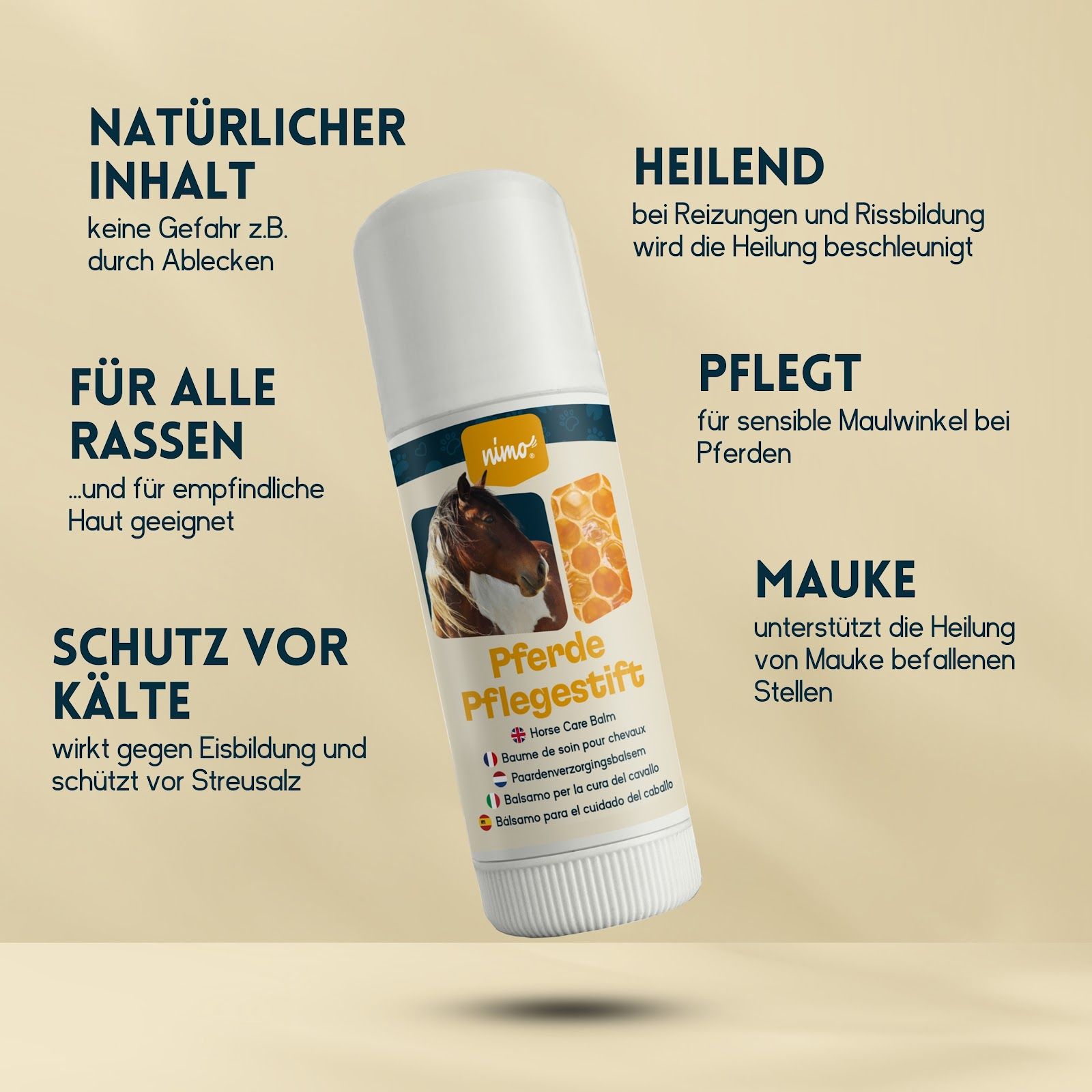 nimo Pferde Pflegestift