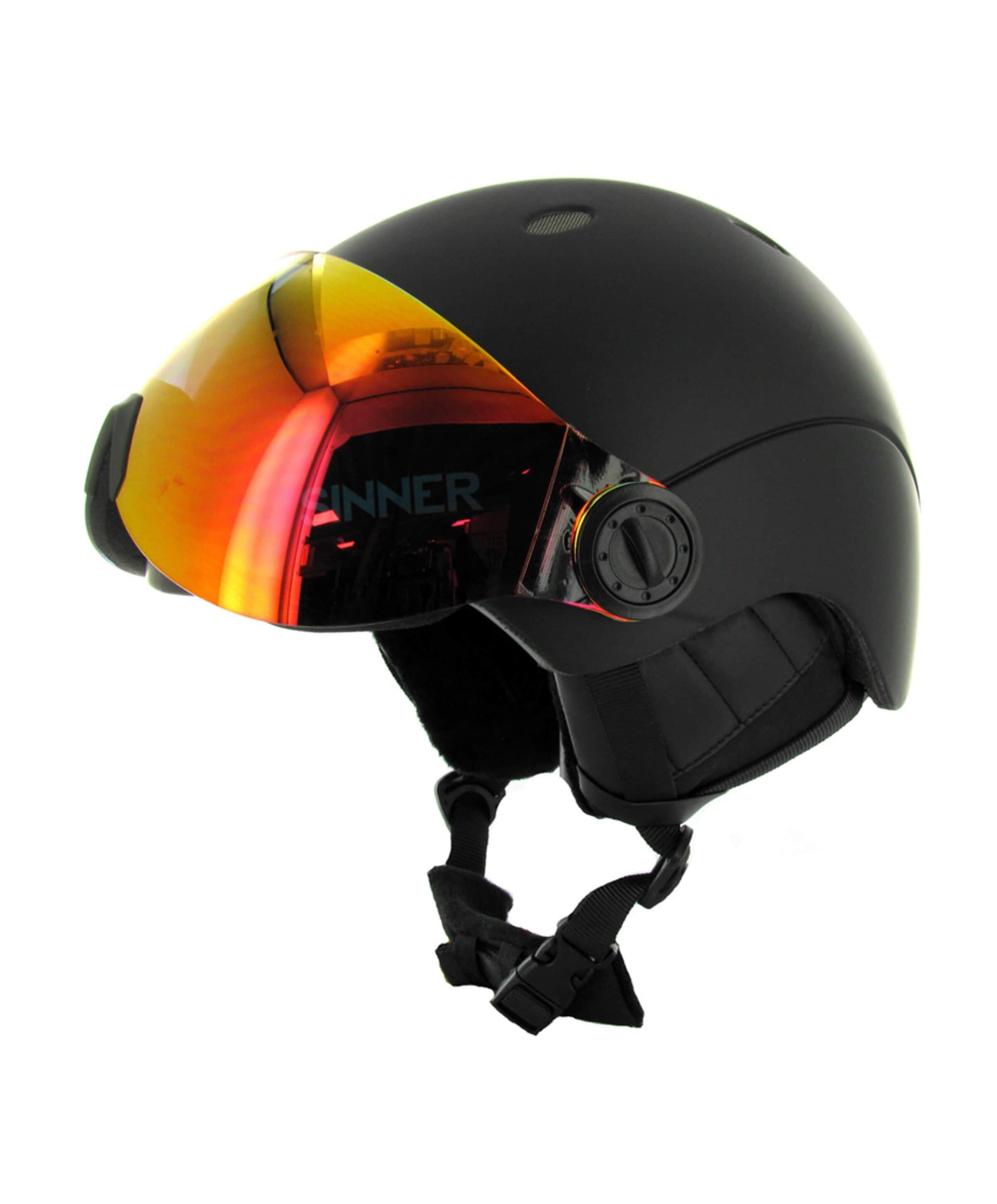 Sinner Skihelm zwart