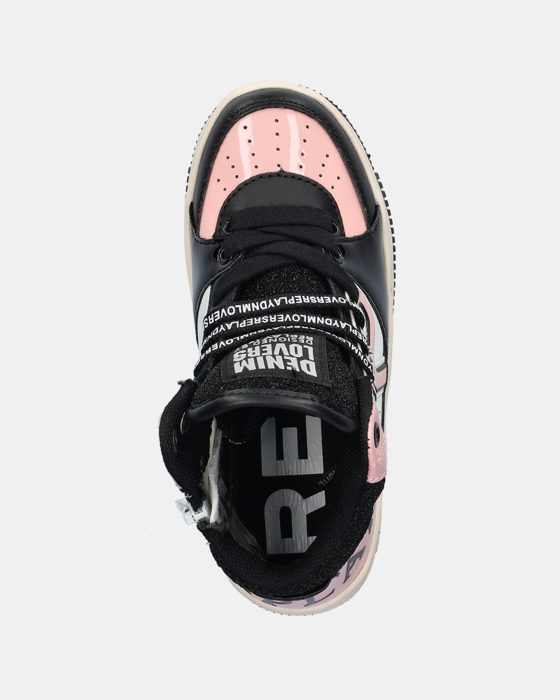 Replay Epic Jr. Hoge sneakers  - zwart