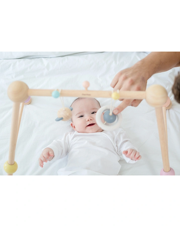 Spielbogen BABY-GYM aus Holz in natur