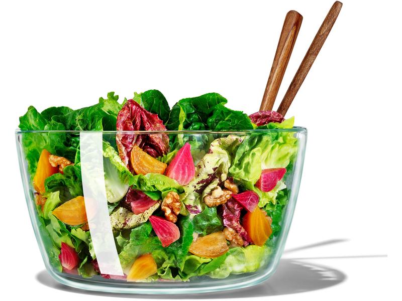 Oxo Good Grips Salatschleuder 27.1 cm, Transparent Salatschüssel