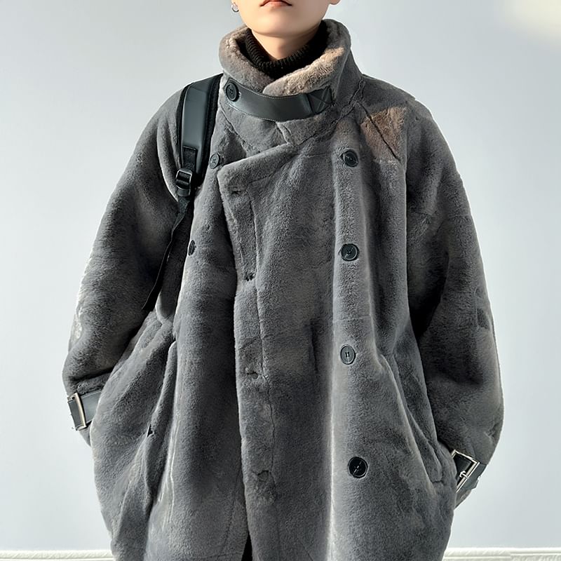 Freehop - Dubbelrijs fleece gevoerde jas